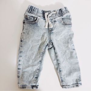 Baby Gap light wash straight leg denim